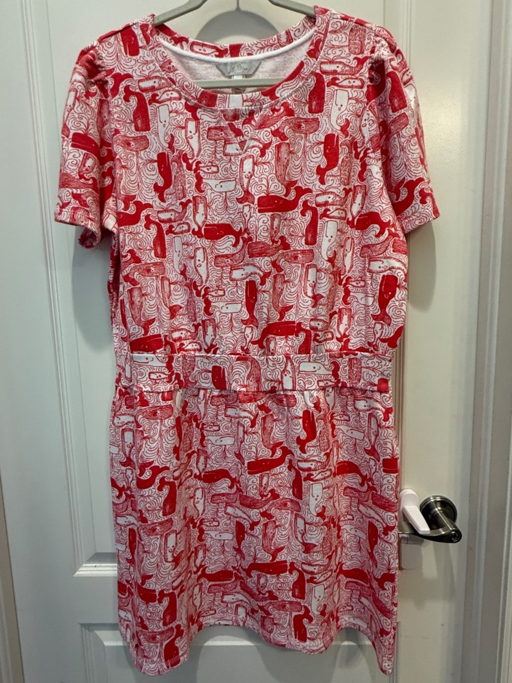 NWT Lilly Pulitzer Fenn Dress in Paradise Punch That She Blows, XL